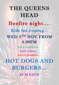 bonfire night poster